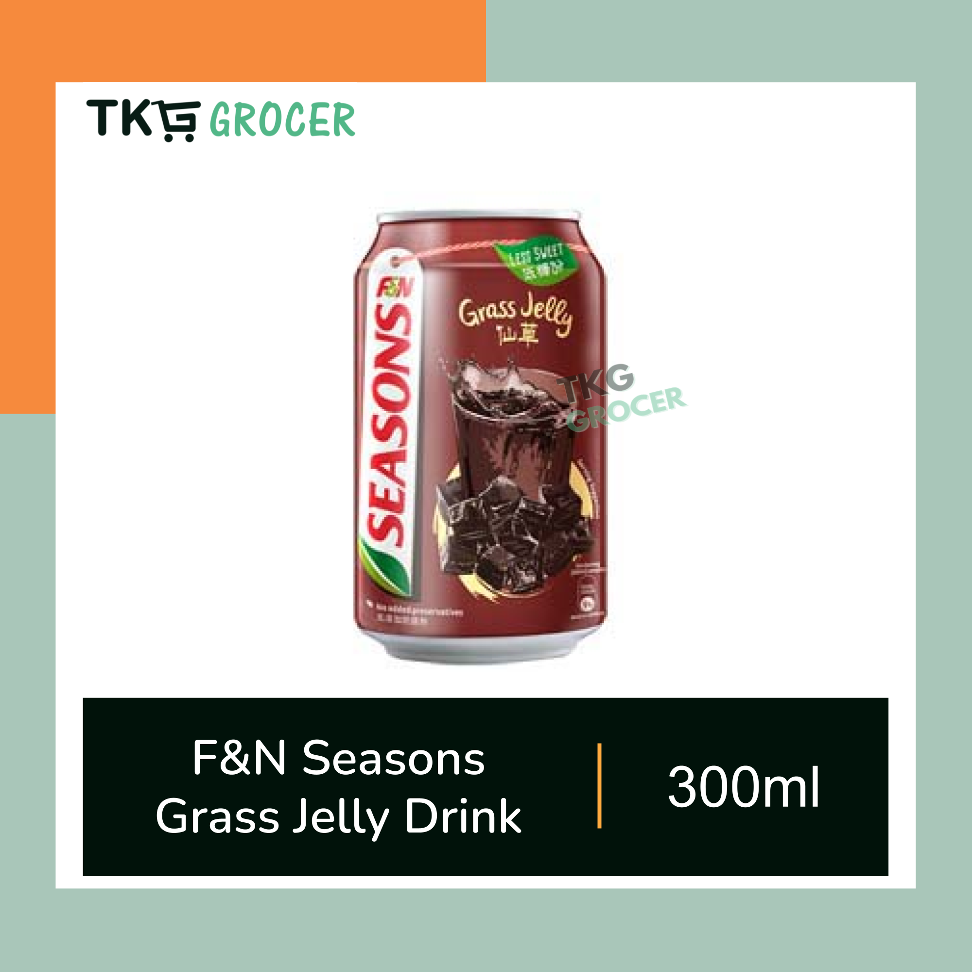 F&N Seasons Cincau Grass Jelly Drink 300ml Lazada