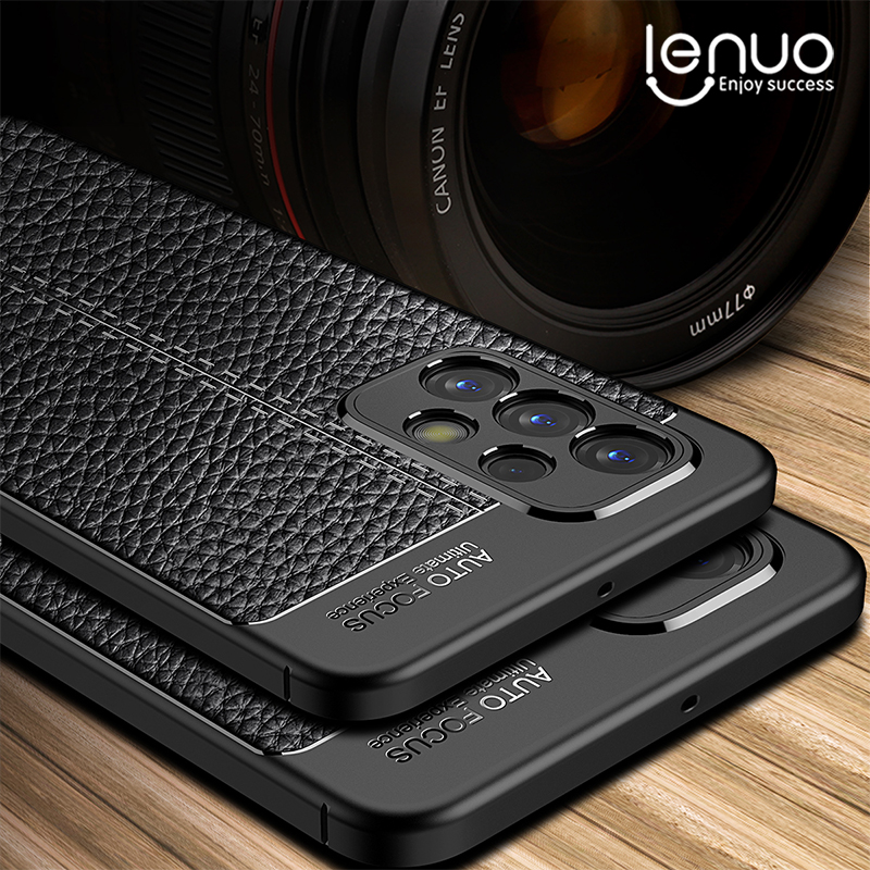 Lenuo for Samsung Galaxy A23 Soft TPU Case - All-inclusive Protection Dermatoglyph Phone Silicone Back Cover