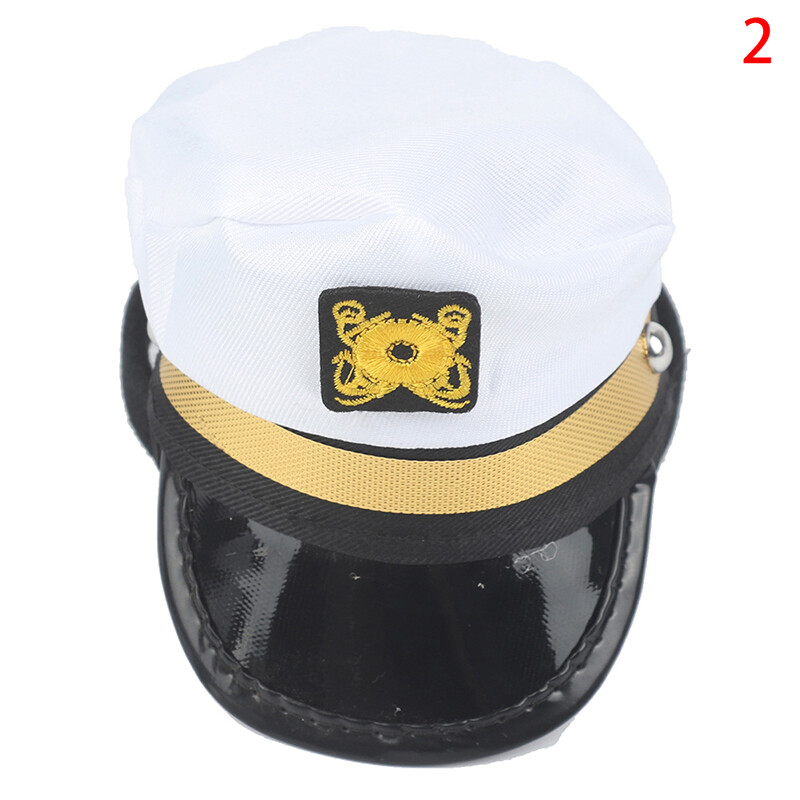 HJ Dog Yacht Military Hats Boat Skipper 
