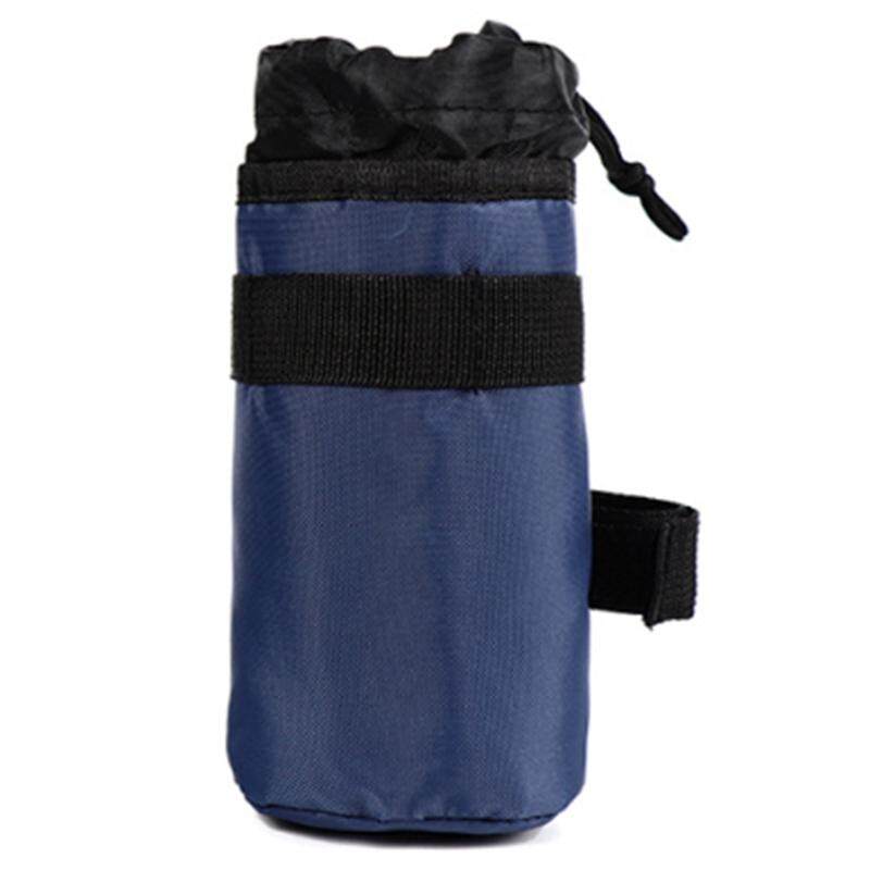 Bike Handlebar Stem Bag Food Snack Storage Bike Water Bottle Carrier