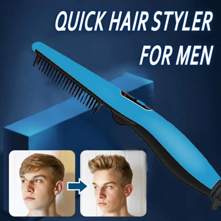 Sealavender Electric Comb For Men Hair And Beard Straightening