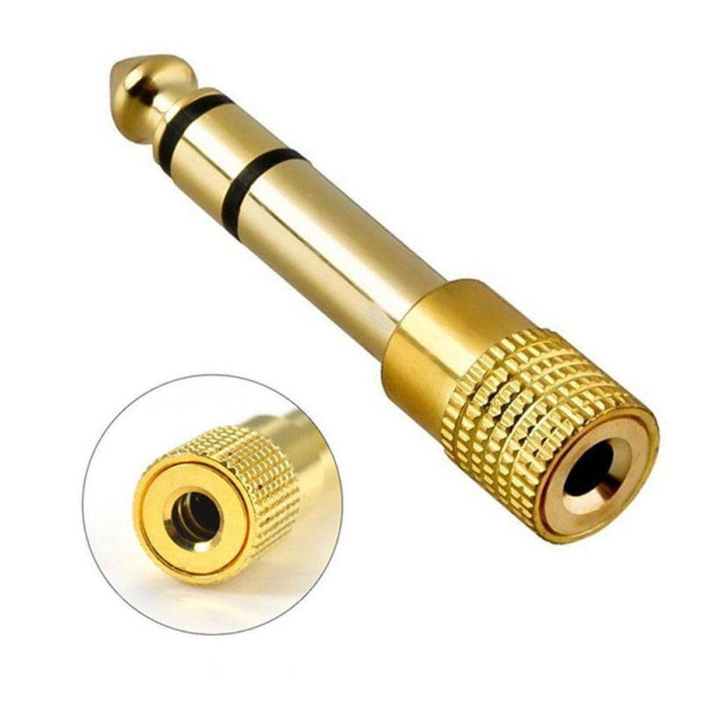 Mini 6.5mm Male to 3.5mm Female Jack Audio Adapter Plug Connector ConverterElectric Piano, Electronic Organ, Electronic Drum Adapter, Headphone Adapter 6.5 To 3.5 Headphone Adapter Plug