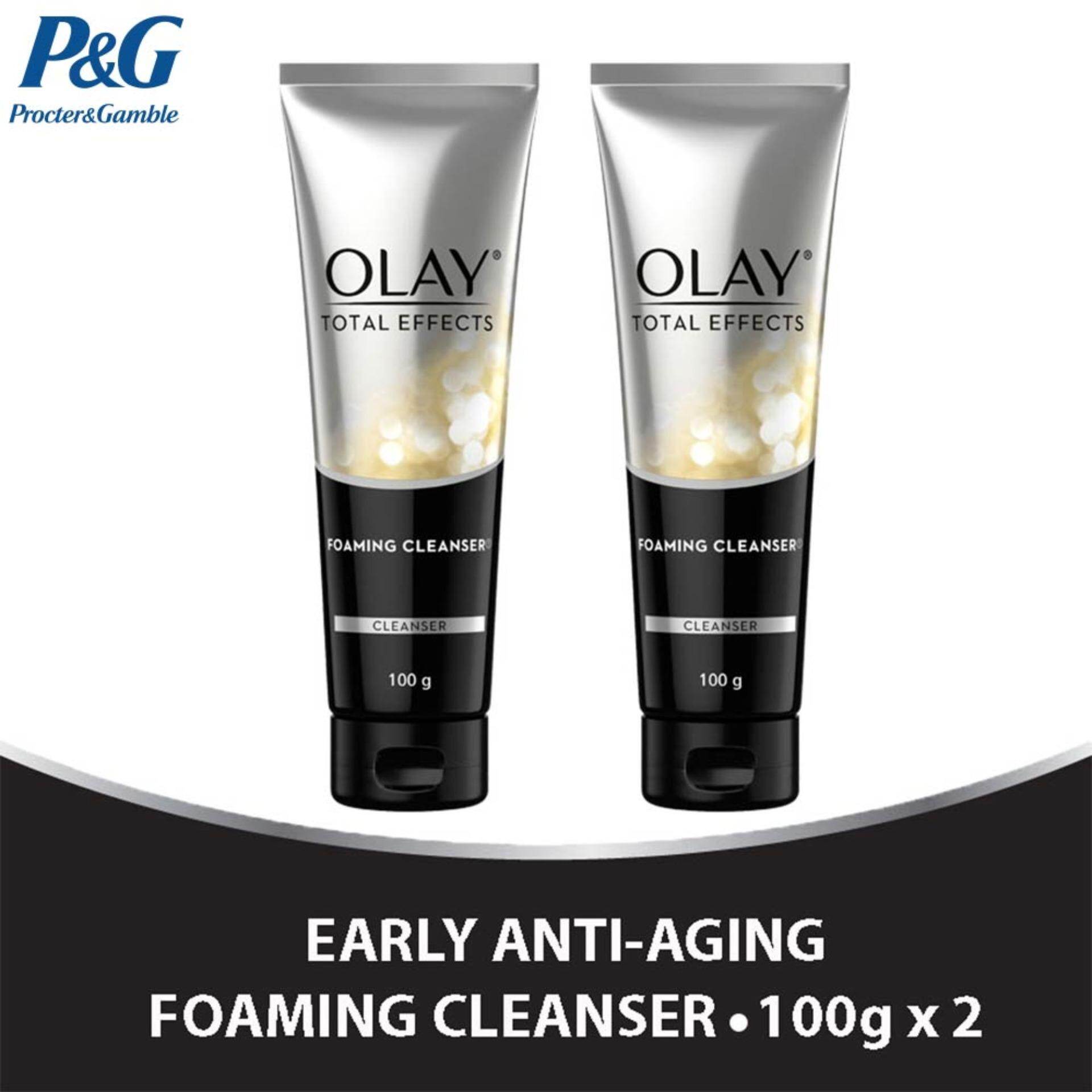 olay total effects facial cleanser