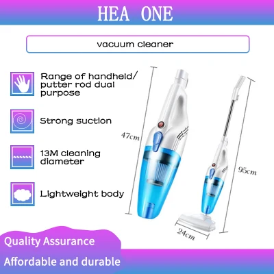 Vacuum Cleaner Hand Push Rod Vacuum Cleaner Household High-Power Small Mite Removal Instrument Handheld Vacuum Cleaner