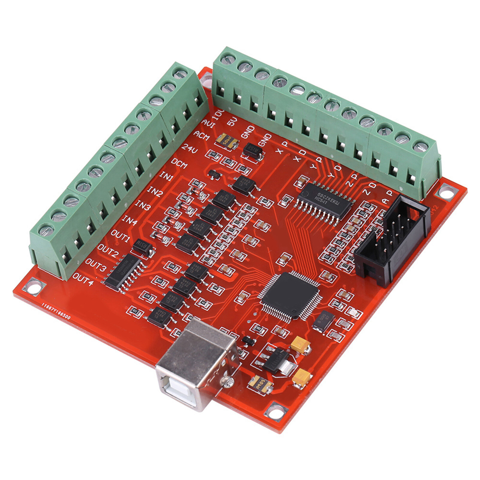 Micro Stepping Motion Control Card USB MACH3 100Khz reakout Board Adapter Controller MACH3 Motion Controller for Automatic Probe Tool for CNC Engraving