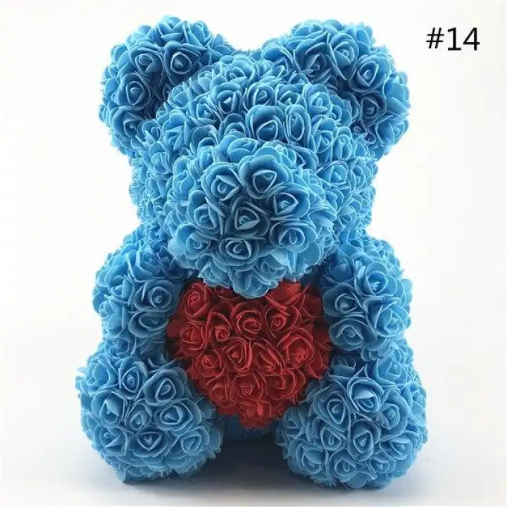foam rose bear