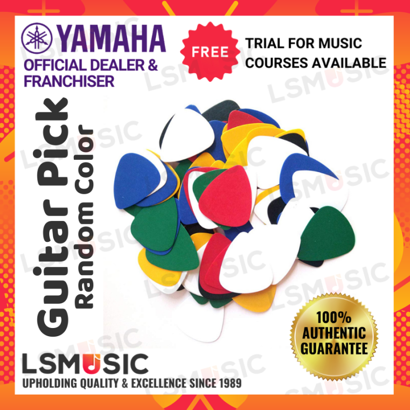 Guitar Picks Assorted Colors Plain Plectrum for Acoustic Guitar Electric Guitars (Random Color) 1595 Malaysia
