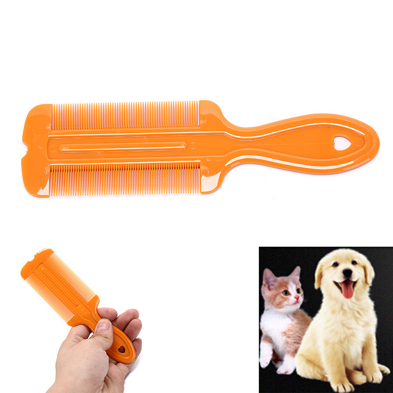 Ministar plastic handle double sided head lice comb hair combs lice flea nit hair combs