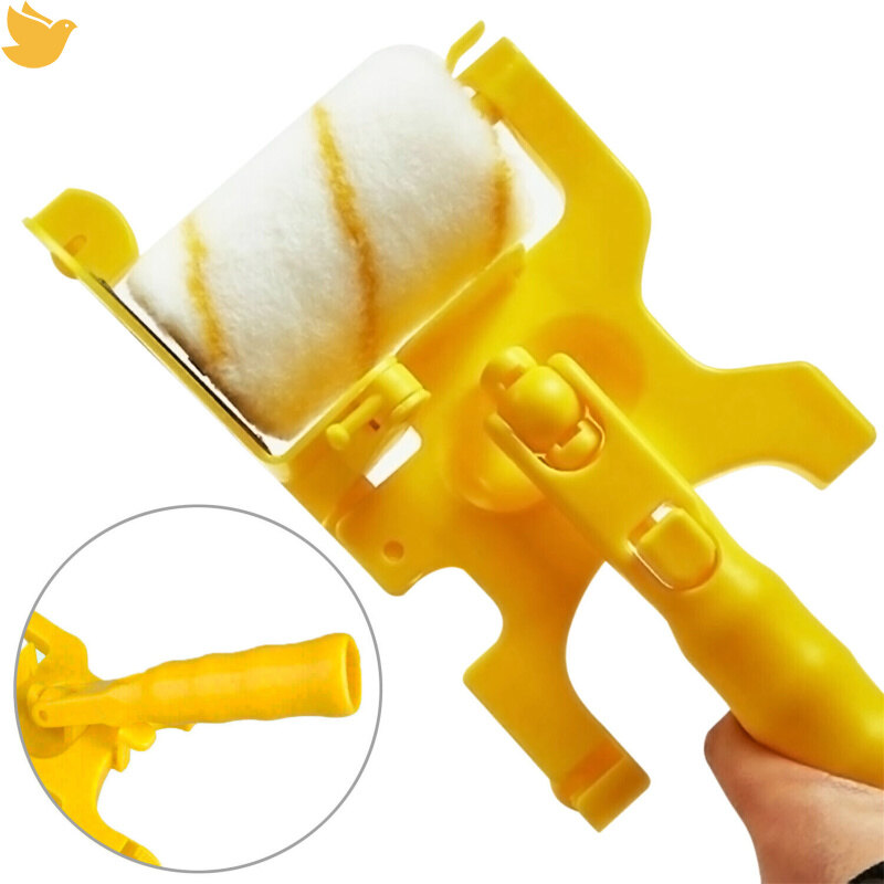 Leficus【Ready stock】Clean-cut Paint Edger Roller Brush Multifunctional Removable Cleaning Brush Safe Tools For Wall Ceiling