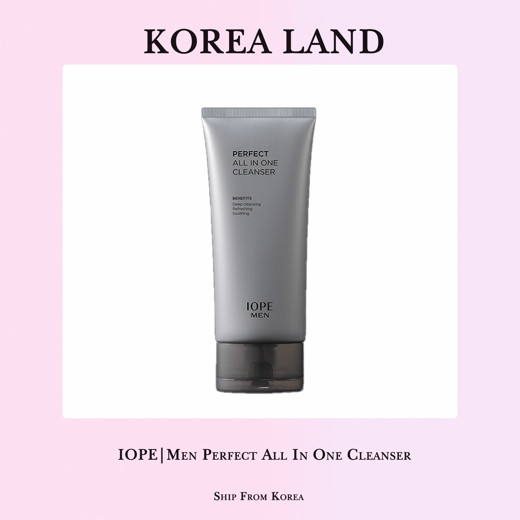 Iope | men perfect all-in-one cleanser