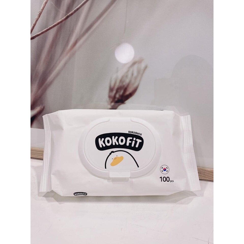 Khăn Ướt Kokofit Bịch 100 Tờ