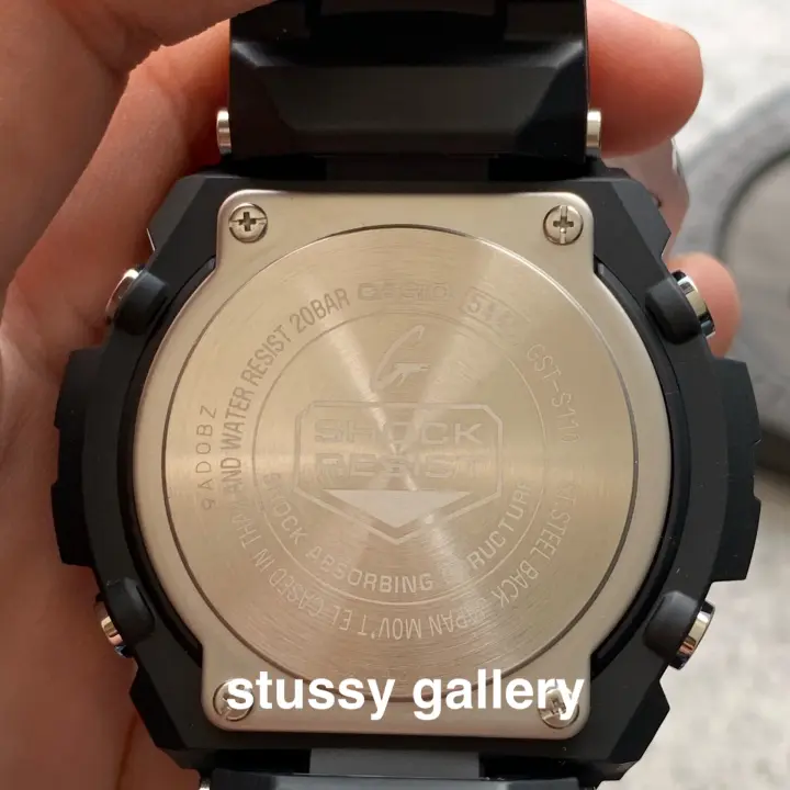 g shock gst s110 change time