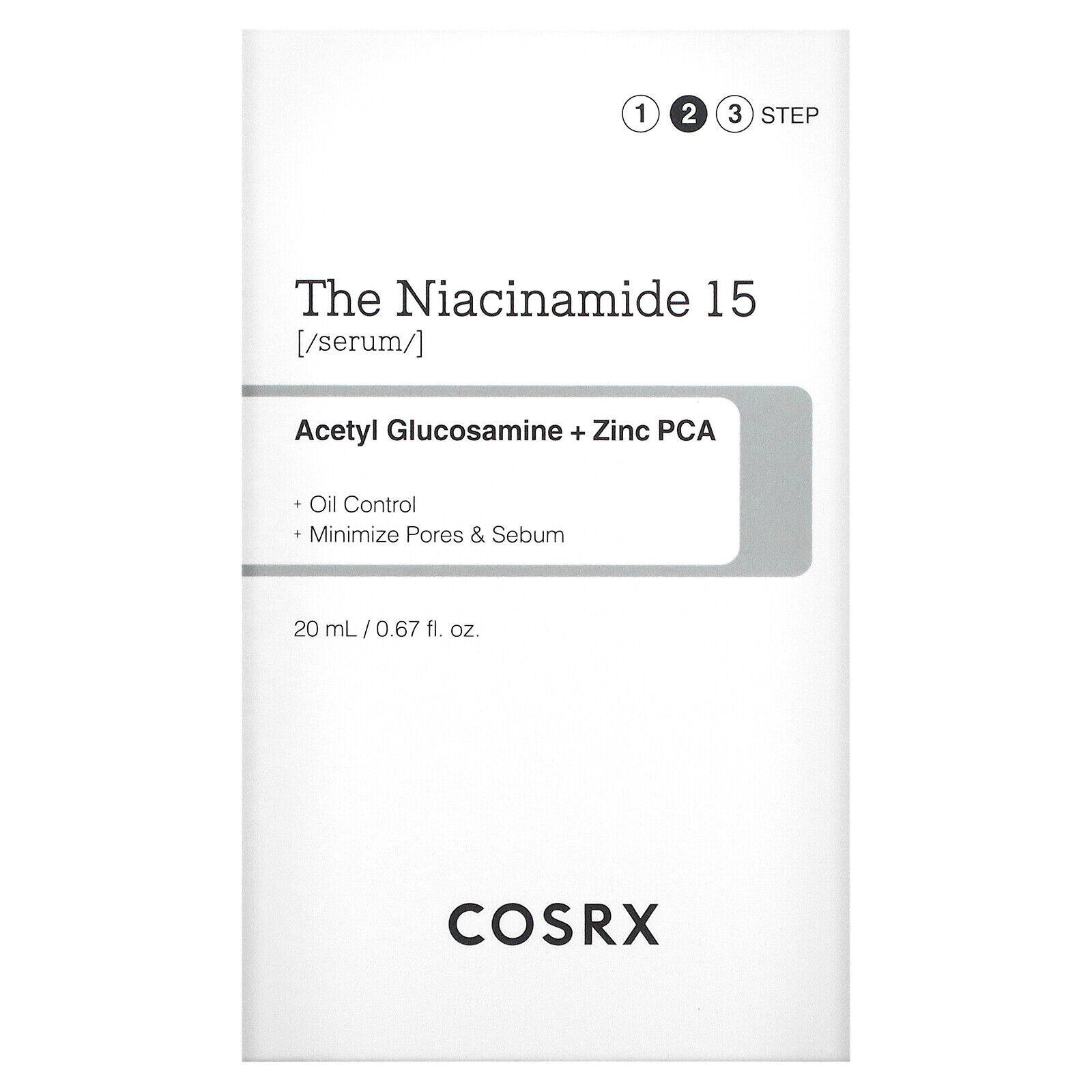 [COSRX] Các Niacinamide 15 huyết thanh 20ml