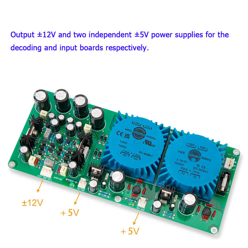 HIFI Dual PCM1794A DAC Audio 5532dd+5534dd Op AMP Decoder XLR RCA Output I2S input Board 24Bit 192K