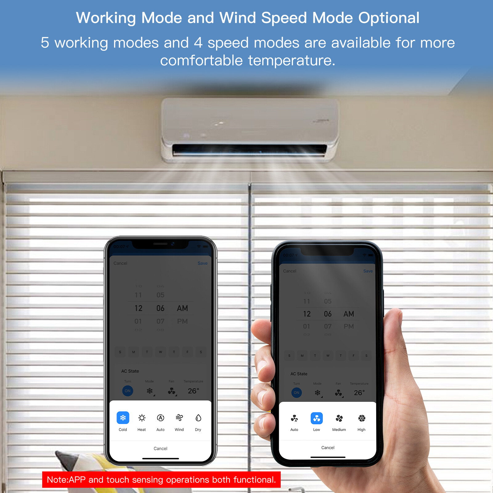 KKmoon Tuya Bộ Điều Khiển Điều Hòa Không Khí Hồng Ngoại Wifi Thông Minh Bộ Điều Nhiệt Có Màn Hình LCD Điều Khiển Ứng Dụng Cảm Biến Độ Ẩm Nhiệt Độ Màn Hình Tương Thích Với Alexa Google Home Để Chia Nhỏ AC Di Động
