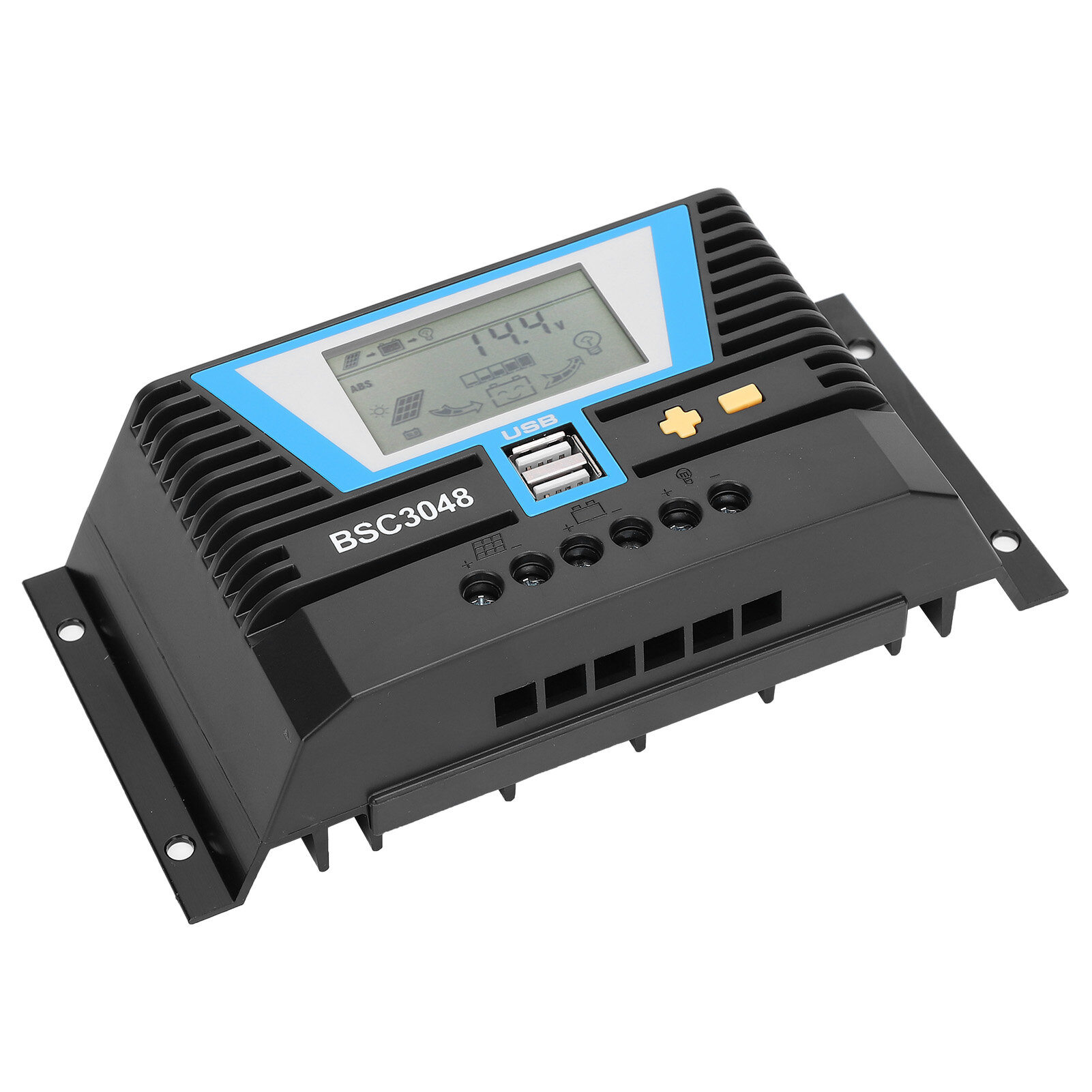 Solar Charge Controller 40A Adjustable Solar Panel Charge Controller