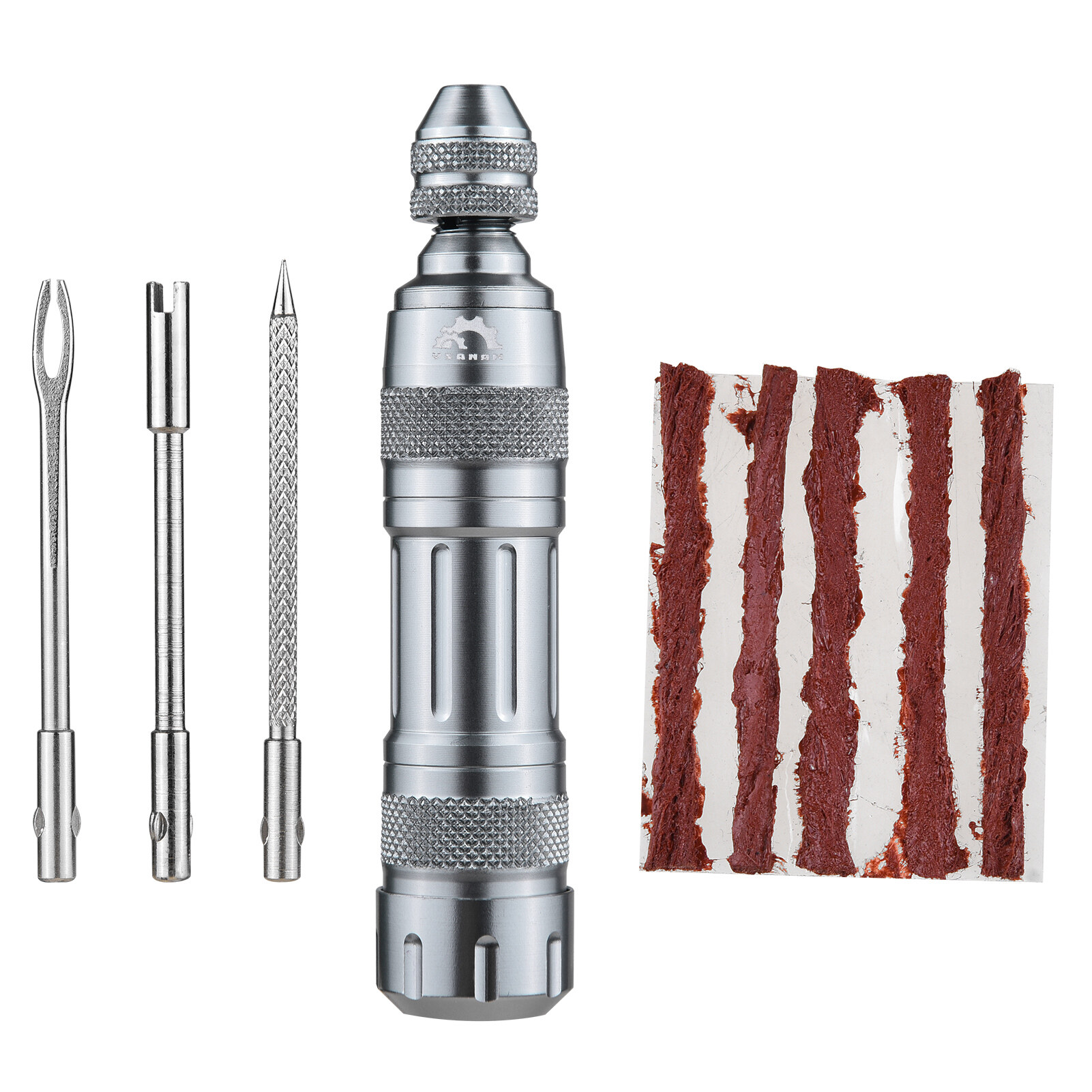 Tomshoo bộ dụng cụ sửa chữa lốp xe đạp không săm tiện dụng, bộ miếng vá lốp xe đạp dành cho xe đạp đường trường mtb