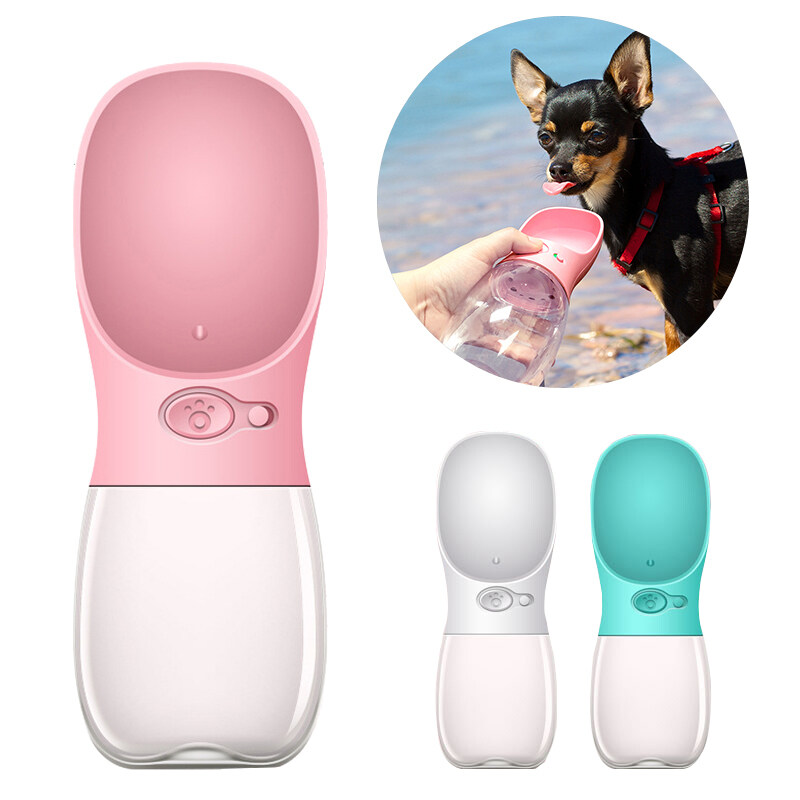 1 Chiếc Chai Nước Di Động 350 Ml Họa Tiết Cún Cưng Bát Thức Ăn Du Lịch Cho Chó Cốc Chó Mèo Nước Uống Ngoài Trời Cho Chó Con Mèo (Màu Ngẫu Nhiên)