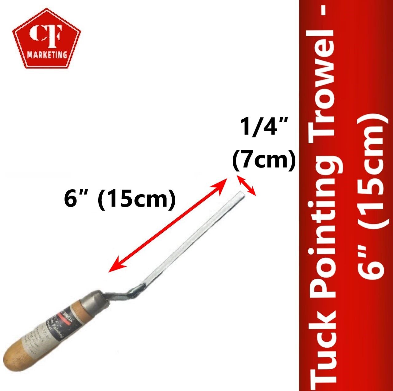 Tuck Pointing Trowel 6″ (15cm) Lazada