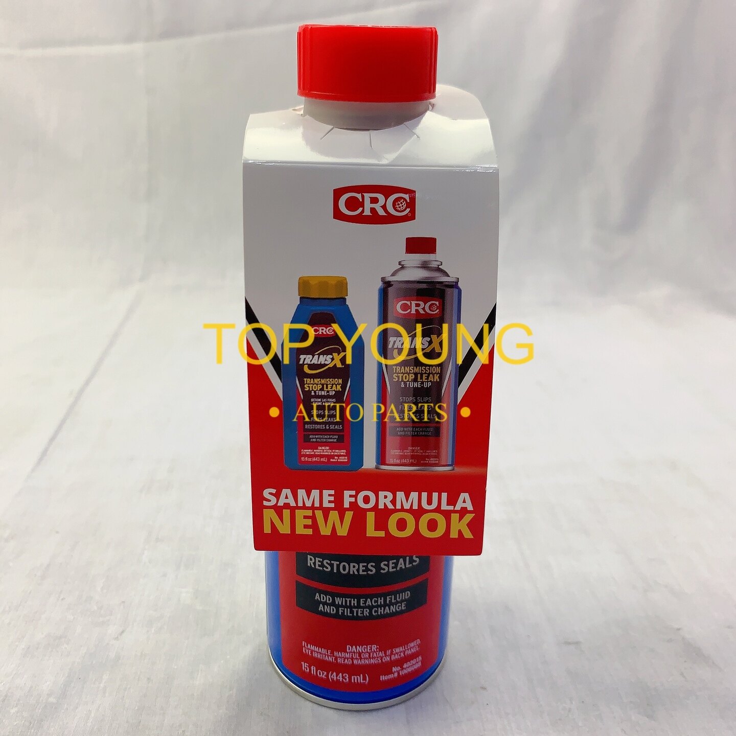 CRC TRANSX TRANSMISSION STOP LEAK & TUNEUP, STOP SLIPS & FIXES LEAKS