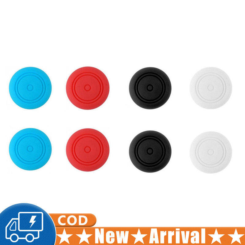 6 PCS Silicone thumbstick Thanh nhớ Thumb nút bọc cần điều khiển bìa cho Nintendo Switch joy-con điều khiển