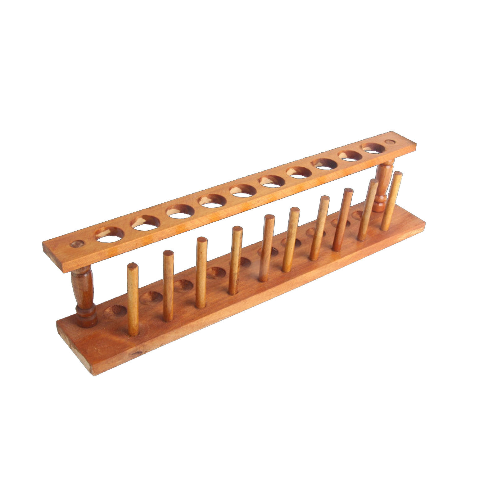 Farfi Wooden 6/8/10/12 Holes Laboratory Instrument Test Tube Support Rack Stand Shelf