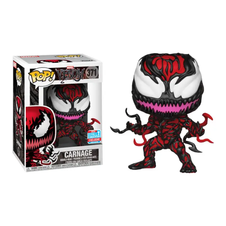carnage venom funko pop