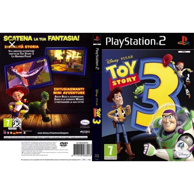 Disney pixar Toy Story 3 (Ps2 Classico) Ps3 Psn Mídia Digital