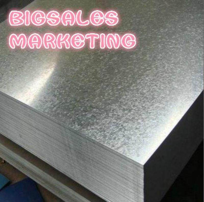 BIGSALES 3FT x 8FT Galvanized Iron Metal Zinc Plain Sheet Coil / Zink Besi Atap