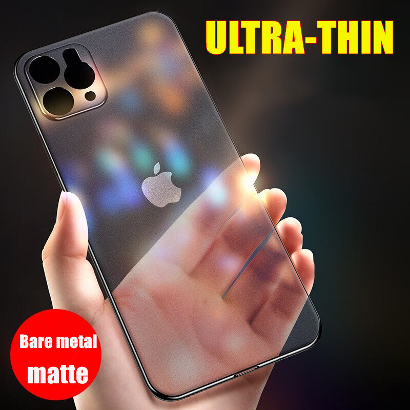 Luxury Shockproof Ultra Thin Phone Case For IPhone 11 Pro Max 6 6S 8 7 Plus Case Matte Cover For IPhone 11 X XS XR Hard PC Case