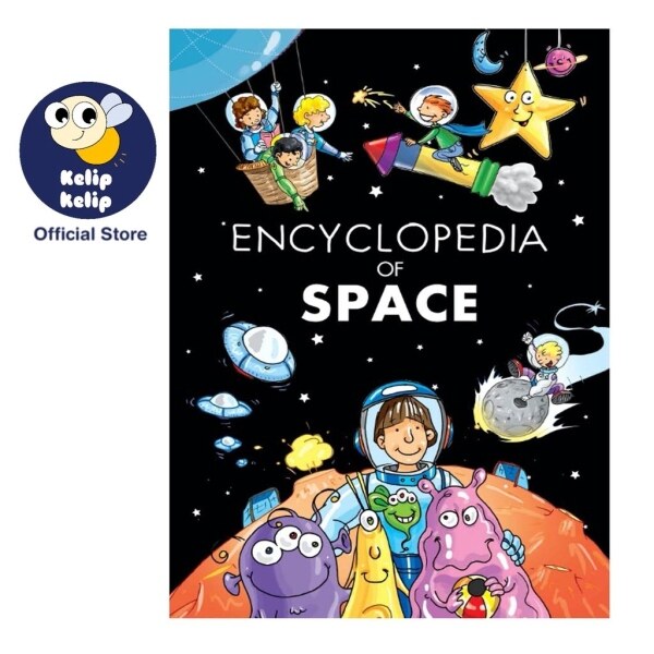 ✸  Encyclopedia Of Space Beautifully Illustrated Hardcover Book With Fun Facts On The Solar System   Planets For Children Malaysia