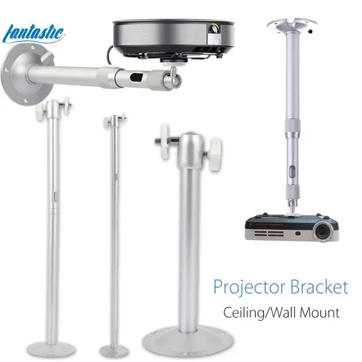 Fantasticmall 20cm Aluminum Silver Wall Stand Ceiling Bracket