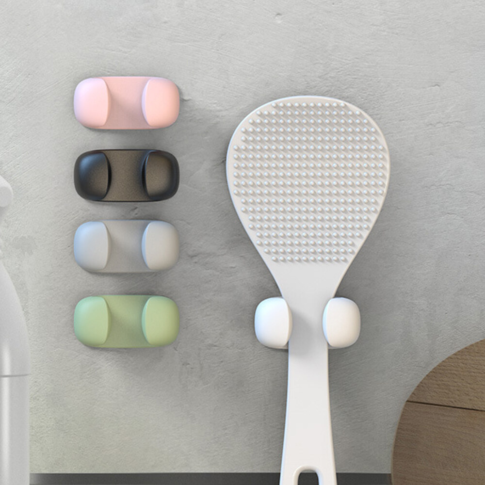 Rice Scoop Storage Rack Spoon Rack Kitchen Organizer Tableware Electric Rice Cooker Spoon Chopsticks Holder