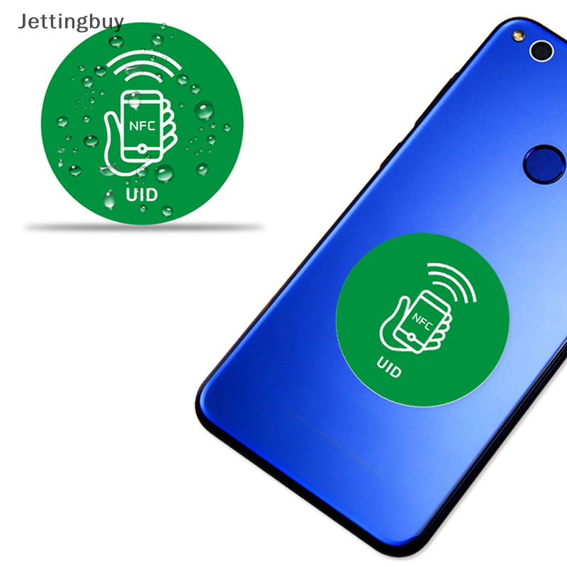 Flash sale 1pcs uid changeable sticker rfid tags block 0 rewritable 13.56mhz anti metal