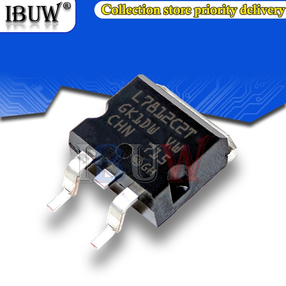 5pcs l7805cd2t l7812cd2t l7805c l7812c l7805 l7812 to-263 to263 集成电路
