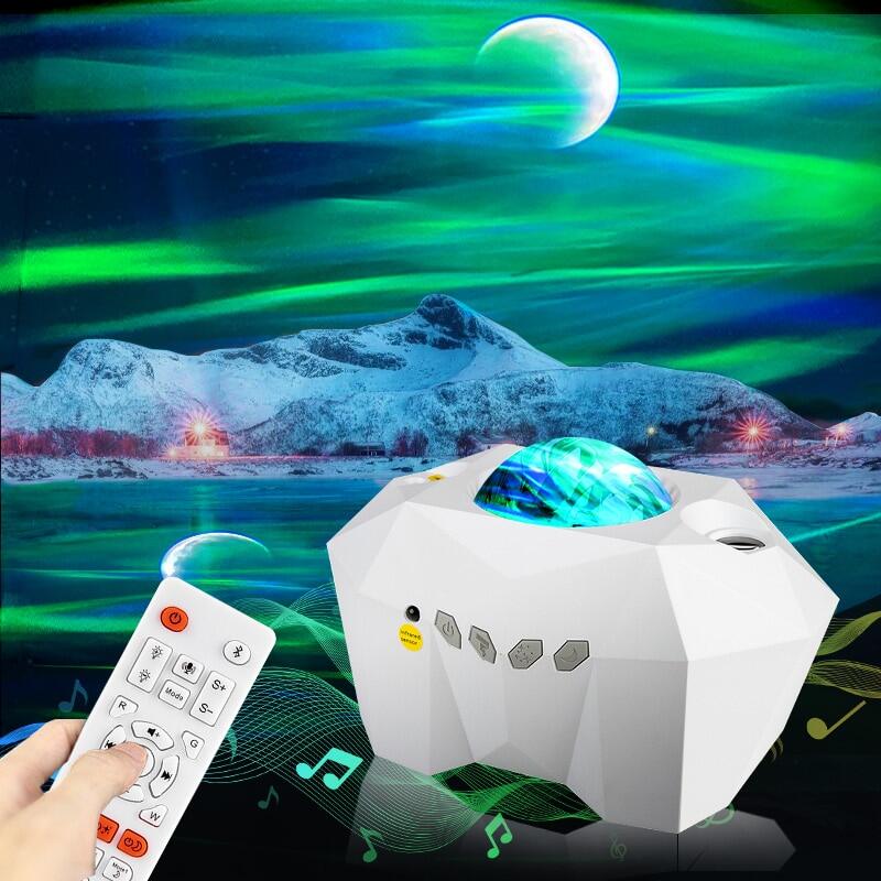 Máy Chiếu Led Aurora Borealis Mood Galaxy Bầu Trời Đầy Sao Máy Chiếu Tinh