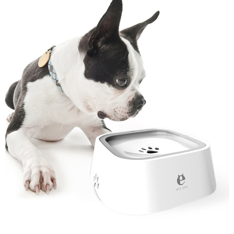 Bát Uống Nước Cho Mèo 1.5L Thú Cưng Cho Ăn Nước Chậm Xe Chống Trượt Dụng Cụ Lấy Nước Cho Thú Cưng Bát Cho Chó Mèo Cưng