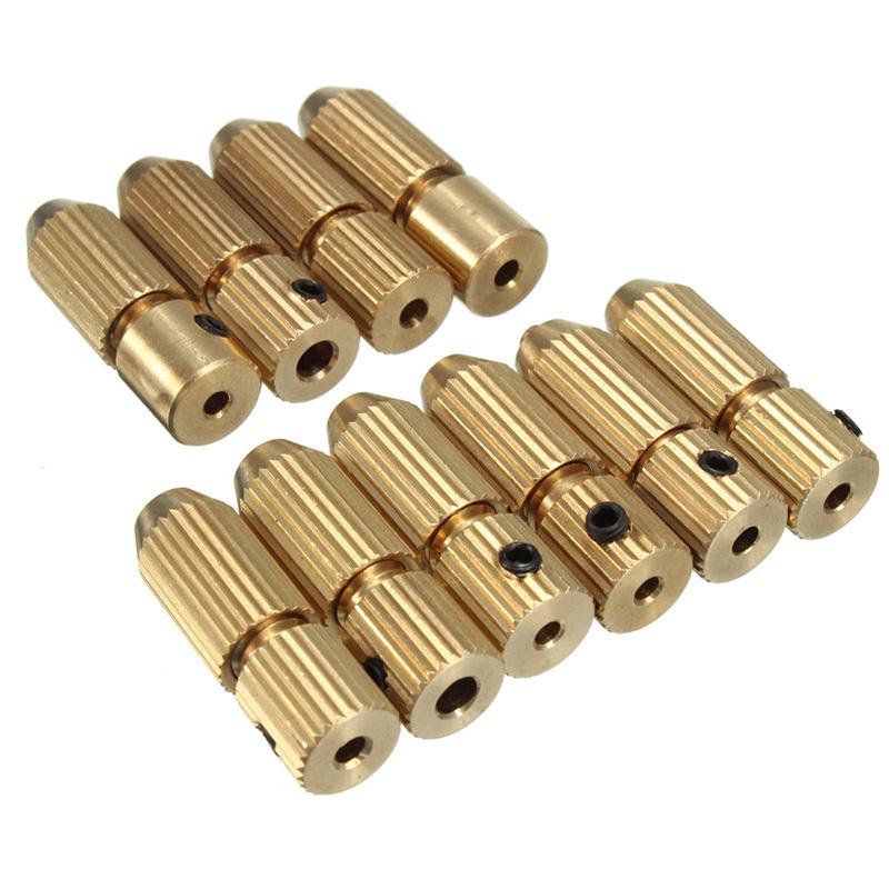 2 2.3 3.17mm Micro Drill Bit Clamp Fixture Chuck 0.7-3.2mm Electric Motor Shaft