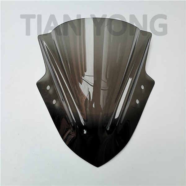 Motorcycle Essories For Kawasaki Ninja 300 Windshield Wind Deflectors Smoke Clear Smoke Windscreens Acrylic