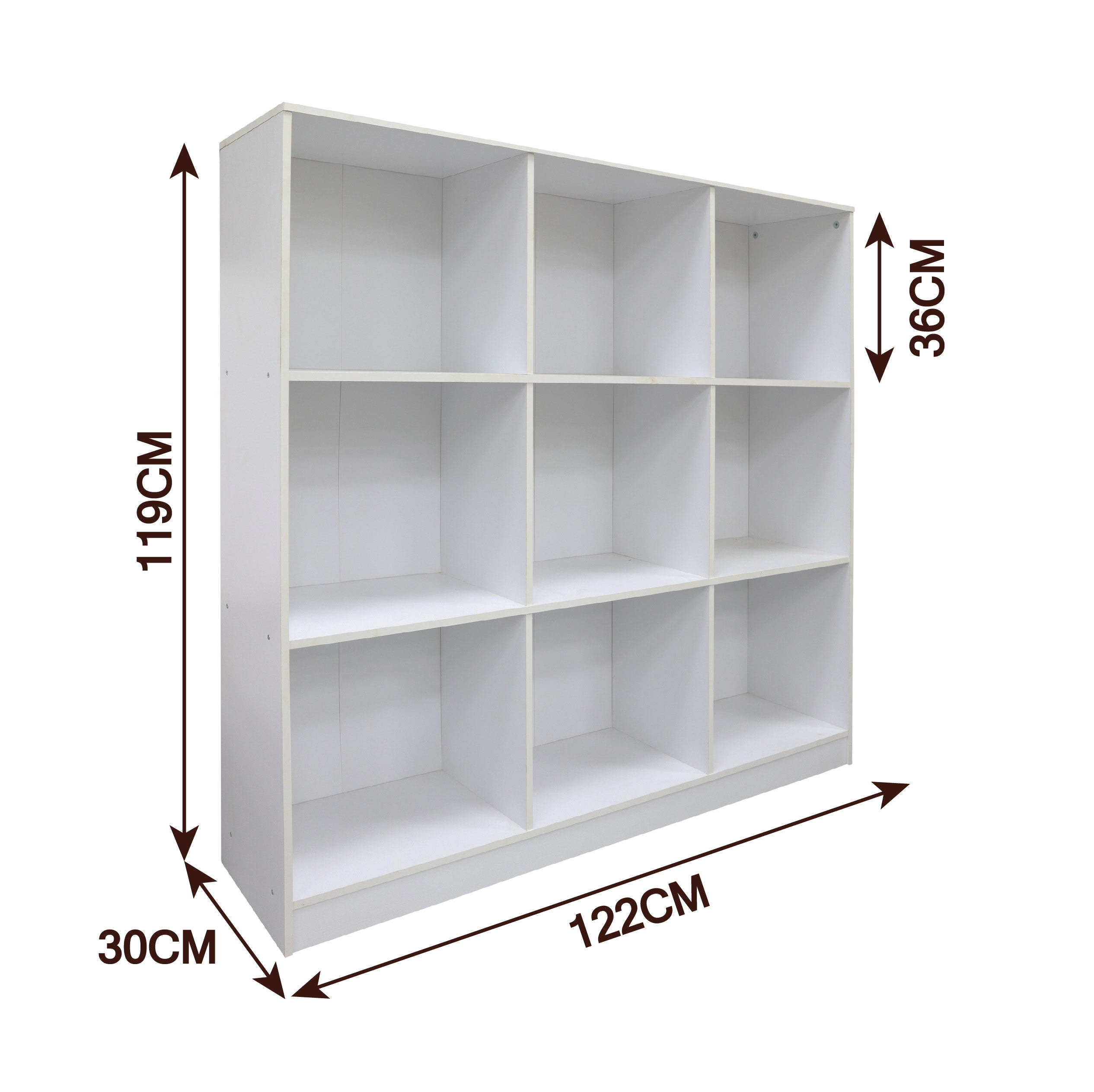 MR.RTA Office File Cabinet 9 Tier/A4 Bookshelf/Rak Buku 9 Tingkat/Home ...