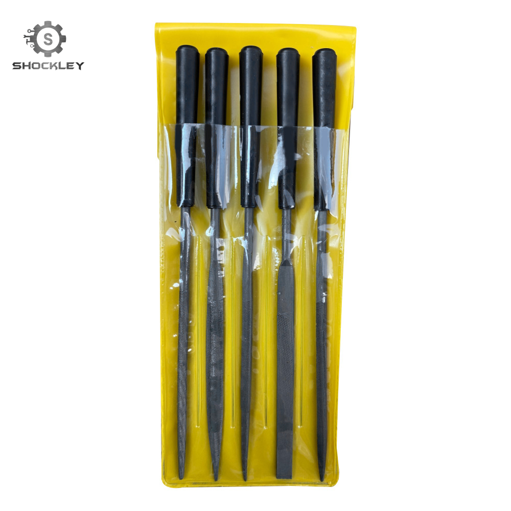 Shockley Bộ 10 Cái/5 Cái Dũa Kim Loại Kim Cương Mini Dũa Kim Tròn Siêu Nhỏ Bộ Dũa Phẳng Hình Vuông Tam Giác Dụng Cụ Dũa Tinh Xảo Trang Sức Đá Gỗ Thủy Tinh Cho Thợ Kim Hoàn Thủ Công Sở Thích 3X140Mm