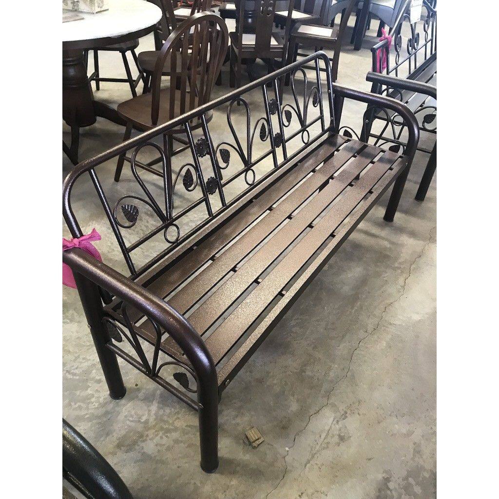 5inch Metal Bench Chair/long Outdoor Bench/garden Seating/kerusi Garden