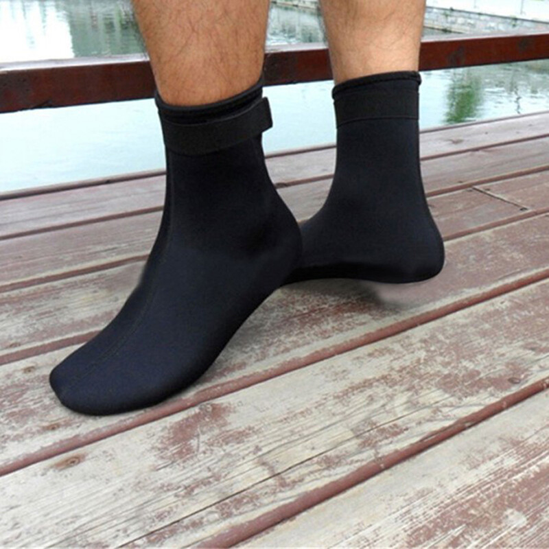 Graceful 3mm Neoprene Diving Socks Swim Water Boots Non-slip Beach Boots