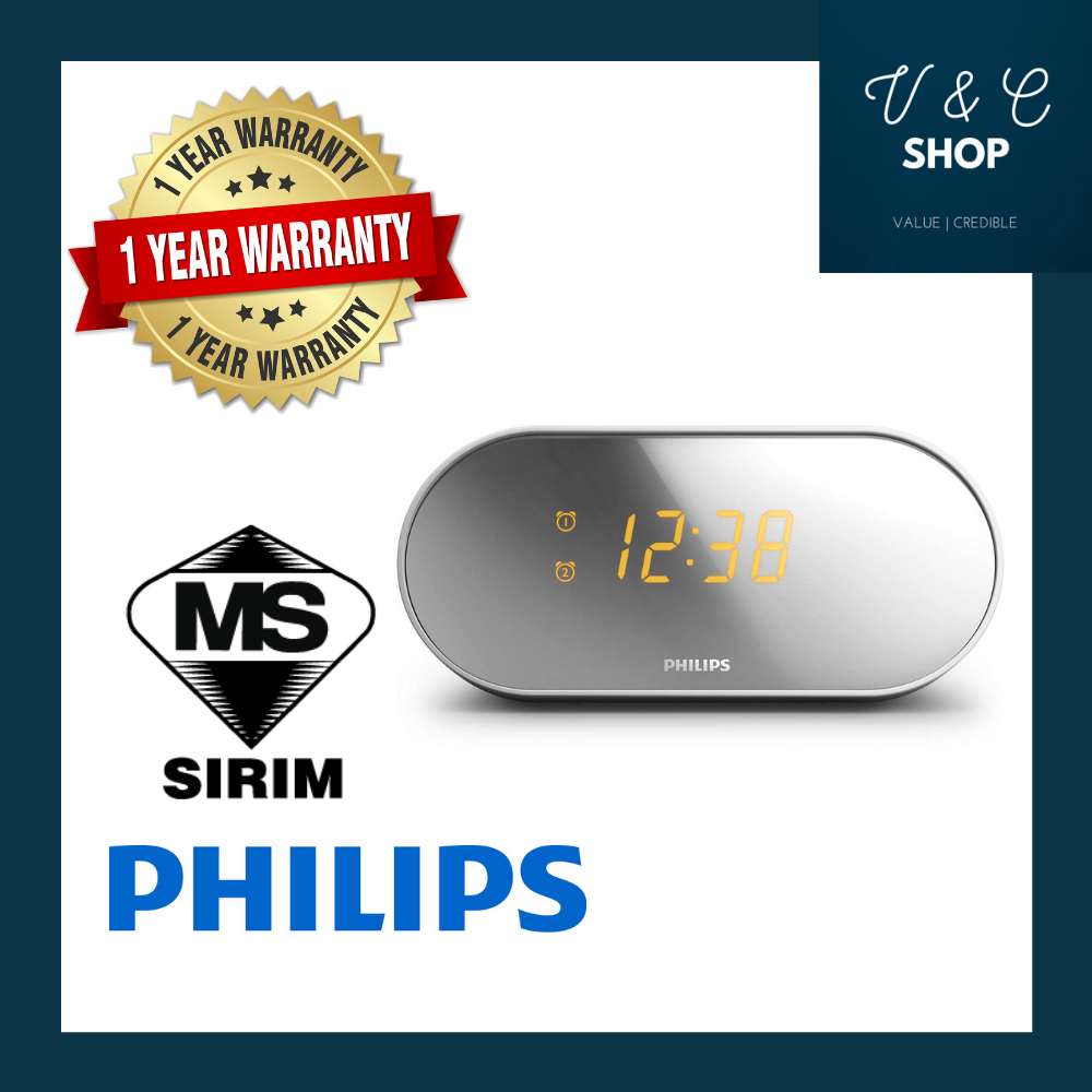 Philips Clock Radio AJ2000/12 FM , Digital tuning Clock Radio Radio Jam
