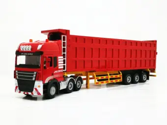 1 50 scale dump truck and trailer
