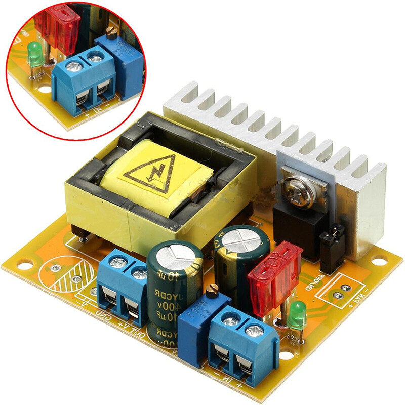 Original dc-dc 8-32v to 45v-390v step-up module zvs high voltage capacitor charge board