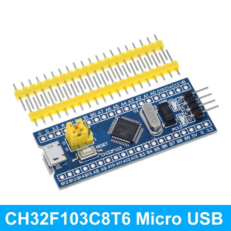 Stm32f103c8t6 ch32f103c8t6 arm stm32 minimum development board stm32f401 stm32f411 + st-link v2 download programmer