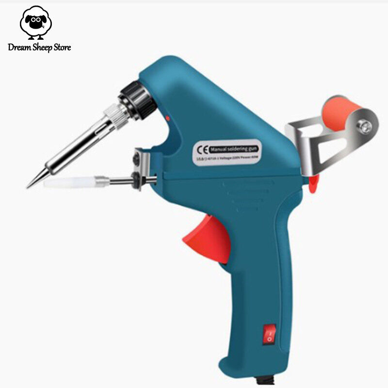 DreamSheep 60w Electronic Welding Torch Kit Quick Heating Hand Soldering Iron Set Power Repair Tools With Indicator Light