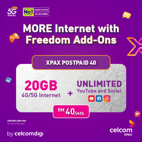 Celcom postpaid hotsell plan rm68