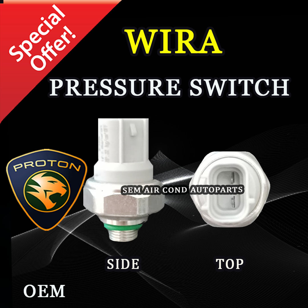 PROTON WIRA OEM NEW PRESSURE SWITCH 0030 (CAR AIRCOND SYSTEM) Lazada